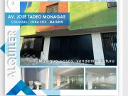 SE ALQUILA LOCAL DETRAS DE DAKA COCUIZAS AL01 1698ZE MFAR