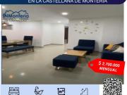 SE ARRIENDA APARTAMENTO AMOBLADO EN BARRIO LA CASTELLANA