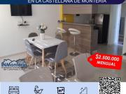 SE ARRIENDA APARTAMENTO AMOBLADO EN LA CASTELLANA DE MONTERA