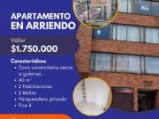 Se Arrienda Apartamento en Galerias