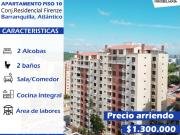 Se arrienda apartamento piso 10 conj Residencial Firenze