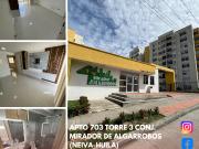 SE ARRIENDA APTO 703 TORRE 3 CONJ. MIRADOR DE ALGARROBOS...