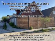 SE ARRIENDA CASA AMOBLADA LINARES