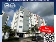 VENTA DE APARTAMENTO EN EL BARRIO MONTEVERDE DE MONTERIA