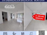 SE ARRIENDA CASA EN URBANIZACIÓN BRIZALIA DE MONTERIA