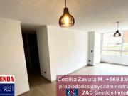 SE ARRIENDA DEPARTAMENTO EN CONDOMINIO JARDÍN DEL LAGO