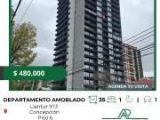 SE ARRIENDA DPTO 1D 1B EDIFICIO NUEVO LIENTUR CONCEPCIÓN