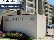 Se arrienda hermoso y luminoso departamento Edificio...