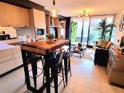 SE ARRIENDA MODERNO DEPTO AMOBLADO 2D 2B 1E / PLAZA EGAÑA