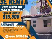 Se renta casa amueblada