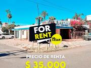 Se renta casa en esquina para oficinas en centenario