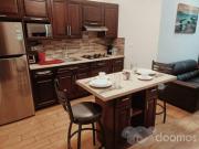 Se renta departamento amueblado cerca de cantera