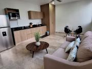 Se renta departamento amueblado en sodzil norte merida