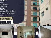 Se renta departamento Torre mina semi amueblado