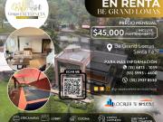 SE RENTA HERMOSO PENTHOUSE EN BE GRAND LOMAS