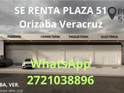 SE RENTA PLAZA COMERCIAL 51 Orizaba Veracruz