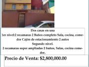 SE VENDE 2 CASAS EN UNA EN BARRIO TLACOPA TOLUCA
