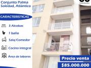 Se vende apartamento conjunto palma