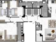 Se vende Apto 244,70m² 3h+s/3b+s/4p Los Naranjos de Las...