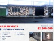 Se vende bonita casa en colonia Santa Barbara cerca de...