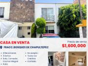 Se vende bonita casa en fraccionamiento bosques de...