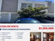 Se vende bonita casa en fraccionamiento bosques de...