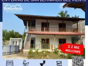 SE VENDE CABAÑA EN PLAYAS DE SAN BERNARDO DEL VIENTO,...