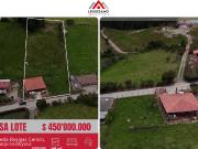 SE VENDE CASA 168 M2 LOTE 5800 M2 VEREDA BOSIGAS CENTRO...