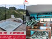 ✨SE VENDE CASA CAMPESTRE 270 M2 LOTE 2170 M2 VEREDA...