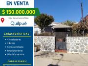 SE VENDE CASA CENTRAL QUILPUE