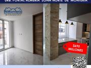 SE VENDE CASA DOS PISOS URB. PORTAL ALMERIA ZONA NORTE...