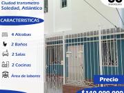 Se vende casa duplex / ciudad transmetro