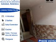 Se vende Casa Dúplex / Reserva de los almendros, Soledad