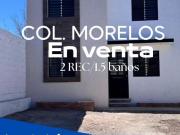 SE VENDE CASA EN COL MORELOS $1,750,000 MUCHO TERRENO...