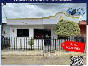 SE VENDE CASA EN EL BARRIO POLICARPA EN ZONA SUR DE MONTERIA