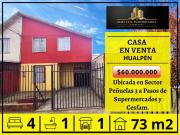 Se Vende Casa en Peñuelas Hualpén