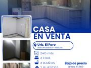 SE VENDE CASA EN URB. EL FARO VE01 0024ZI VSAL