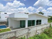 Se vende casa nueva de un nivel en Lomas de Cocoyoc