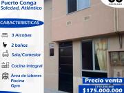 se vende casa Puerto conga soledad