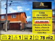SE VENDE CASA VALLE SAN PEDRO SAN PEDRO DE LA PAZ