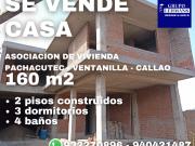 Se vende casa Ventanilla 160 m2 Kawachi Pachacutec