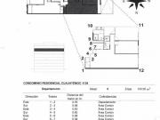 Se vende departamento de 100 m² con balcón en Letrán...