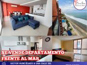 Se vende Departamento de 2 habitaciones frente al mar a...