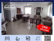 SE VENDE HERMOSA CASA EN B/ COSTA DE ORO DE MONTERIA