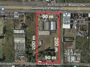 se vende macro lote de 18,000 m2  ubicado a 3 kilómetros...