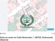 SE VENDE PARCELA URBANA EN PEDREZUELA MADRID. EDIFICABLE