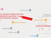 SE VENDE TERRENO CON AGUA TERMAL ANTES DEL PUEBLO DE...