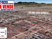 SE VENDE TERRENO EN COLONIA VISTA HERMOSA EN CIUDAD...