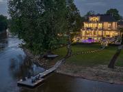 Seaside house with garden