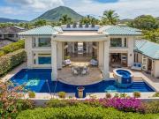 Seaside house with garden